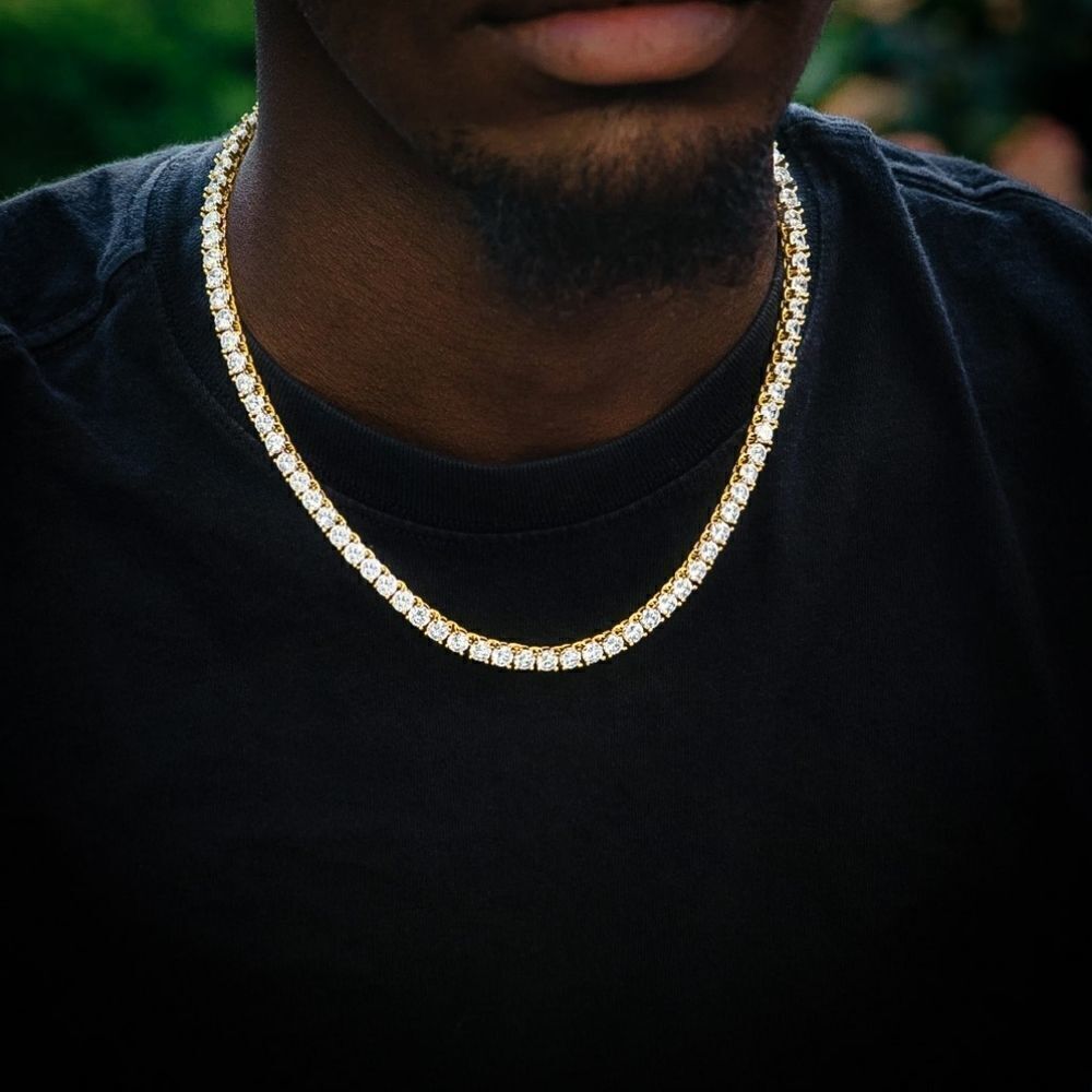 Gold Plated Tennis Chain